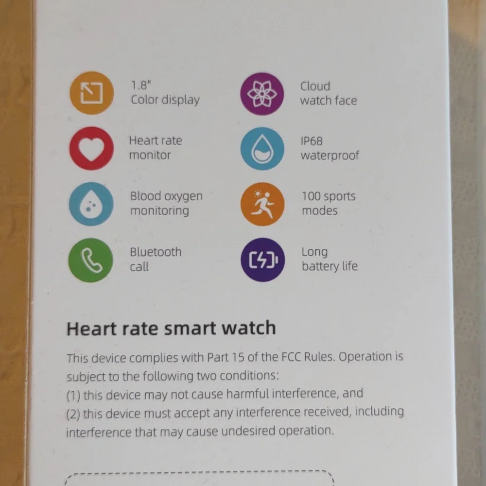 Smart Watch Model: ID208Plus